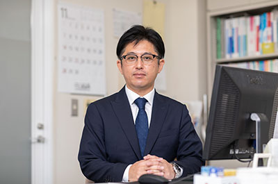 社長近影